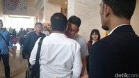Suasana lobi hotel jadi ramai. Foto: Danu Damarjati/detikcom