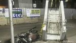 Ini Beton Proyek MRT yang Jatuh di Jaksel dan Timpa Motor