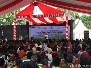 Jokowi Beri Surat Pemanfaatan Hutan ke 1.600 Petani di Jawa Tengah