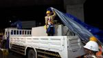 Ini Beton Proyek MRT yang Jatuh di Jaksel dan Timpa Motor