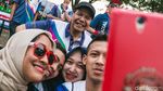 Berebut Selfie dengan CT saat Lomba Lari