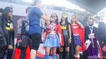 Foto: Ketika Para Superhero Ikut Olahraga