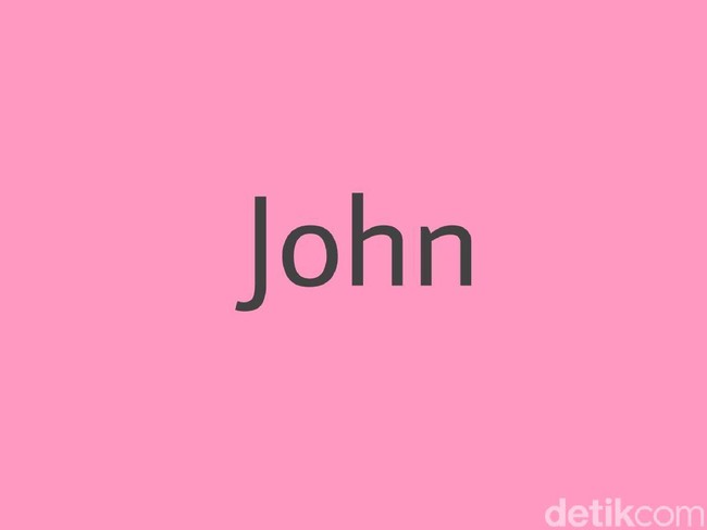 John adalah nama yang cukup populer. Di Amerika, nama tersebut bahkan sudah digunakan selama 500 tahun belakangan. Tapi tidak dengan Denmark karena nama John juga dilarang di sana. Foto: Dok. Arina Yulistara/Wolipop