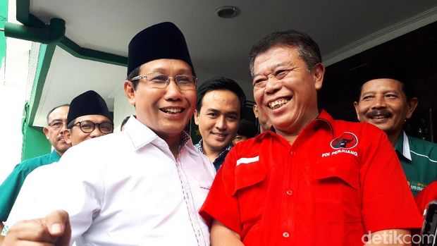 Ini Hasil Pertemuan PKB dan PDIP untuk Menangkan Gus Ipul-Anas