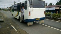 Angkutan-angkutan sewa yang ada di Pulau Sebatik juga sudah terbilang tua dan perlu dilakukan peremajaan. Djoko Setijowarno/Masyarakat Transportasi Indonesia.
