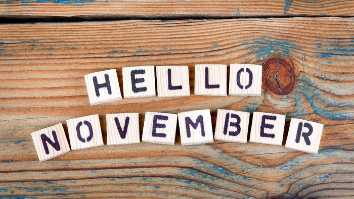 Ilustrasi bulan november