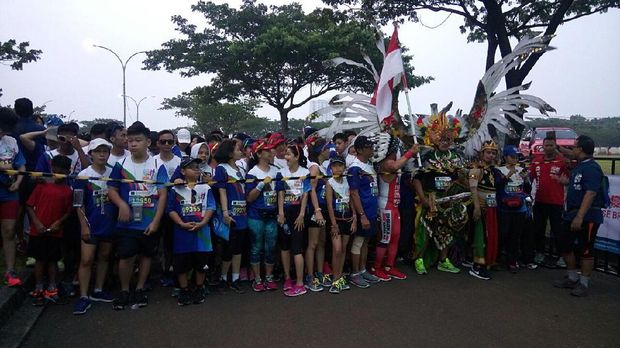 Ribuan Peserta Meriahkan CT ARSA FOUNDATION Charity Fun Run