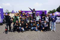Galang Hendra Pimpin Victory Lap di Yamaha Sunday Race Seri 4