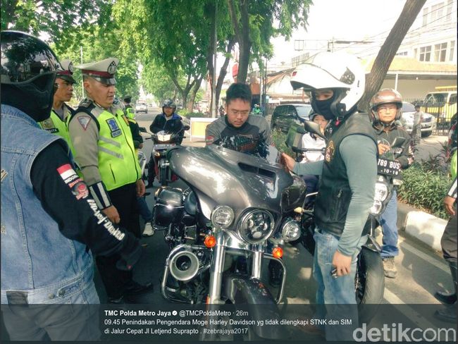 surat jalan gede motor Masuk dan Tak Davidson Cepat Ada yang STNK Jalur Harley