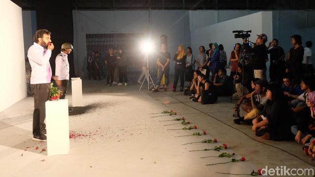 Duo Seniman Irak Gelar Perfomans di Pembukaan Jakarta Biennale 2017