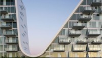 The Wave (2003-09) karya arsitek Henning Larsen di Denmark. Larsen membangun gedung ini karena ia terinspirasi oleh air, awan dan perbukitan yang mengelilingi kota Denmark. Pada 2010 lalu, gedung ini terpilih sebagai bangunan layak huni terbaik oleh Leading European Architects Forum. Kemudian pada 2011 The Wave juga memenangkan kepercayaan Civic Trust.