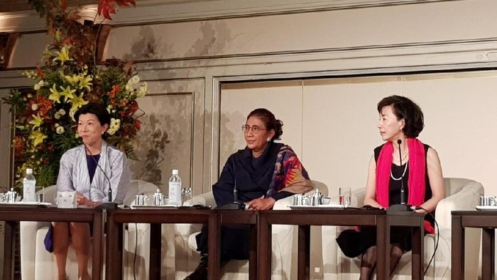 Di Jepang, Susi Bicara Soal Kesetaraan Hak Perempuan