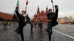 Militer Rusia Berkumpul di Lapangan Merah, Ada Apa?