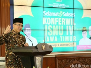 Terpilih Aklamasi, Bupati Anas Pimpin ISNU Jatim 2017-2022