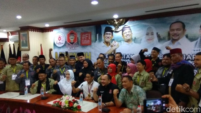 Sandiaga Ajak Ormas Bang Japar Menata Kawasan Tanah Abang