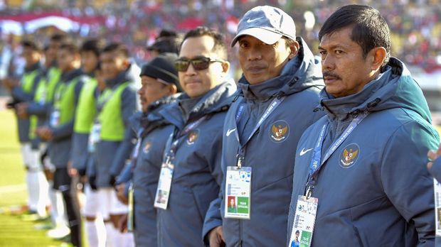 Indra Sjafri memimpin Timnas Indonesia U-19 di ajang kualifikasi Piala Asia 2018.