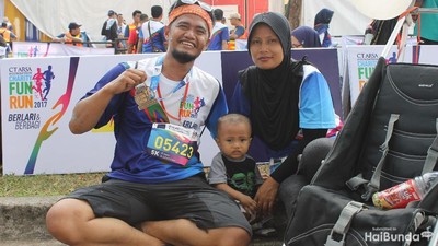 Olahraga Bareng Keluarga Itu Menyenangkan Banget Ya