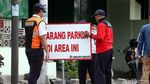 Jelang Pernikahan Kahiyang, Dilarang Parkir di Sekitar Graha Saba Buana