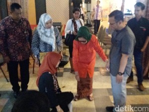 Simulasi Upacara Adat Pernikahan Kahiyang Diikuti Pemeran Pengganti