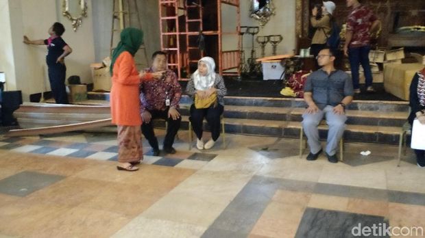 Simulasi upacara adat pernikahan Kahiyang / 