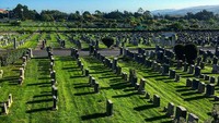 Sedikit mundur ke belakang, pada tahun 1924 Colma memang dideklarasikan sebagai necropolis atau pemakaman massal. Kala itu, Colma menjadi tempat buangan jenazah dari negara bagian lain (@cemetery_visions/Instagram)