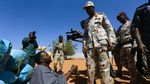Foto 19 Ton Lintingan Ganja yang Diungkap Saat Penyergapan di Darfur
