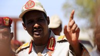 Kepala RSF Jenderal Muhammad Hamdan Daqlu. Belakangan perdagangan dan konsumsi narkotika di Sudan meningkat khususnya di antara kaum muda. (Foto: Reuters/Mohamed Nureldin Abdallah)