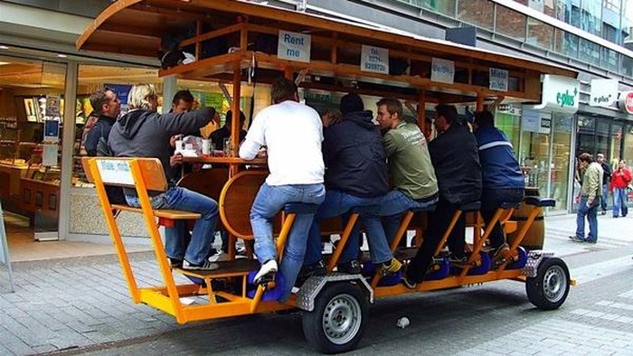 Bike beer di Amsterdam