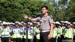Foto: Ribuan Polisi Gelar Apel Jelang Pernikahan Kahiyang-Bobby