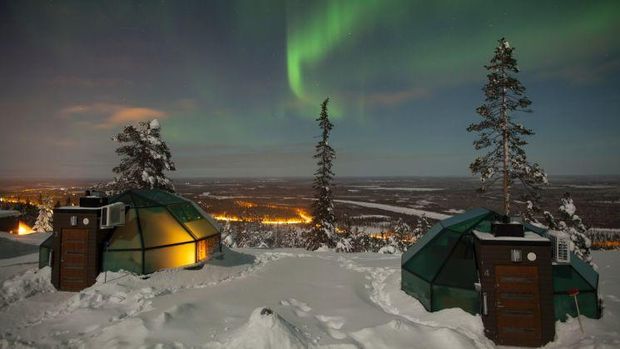 <i>Speechless!</i> 7 Hotel Berpemandangan Aurora Cantik