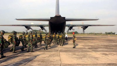 Operasi Linud Yonif Para Raider 501 Kostrad
