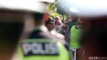 Foto: Ribuan Polisi Gelar Apel Jelang Pernikahan Kahiyang-Bobby