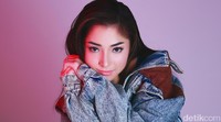 Tatapan tajam Nikita Willy. Foto: Nikita Willy (Asep/detikHOT)