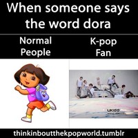 Bagi orang pada umumnya Dora merupakan tokoh kartun yang identik dengan rambut poninya. Fans K-Pop mendengar kata Dora akan teringat dengan judul lagu U-Kiss yakni Doradora. Foto: Istimewa