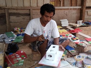 Alat Peraga Edukasi Karya Warga Ungaran Ini Aman untuk Anak