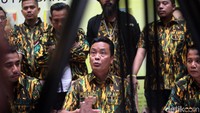 Ketua Harian AMPG Mustafa M Radja menegaskan loyalitas pihaknya kepada Novanto.