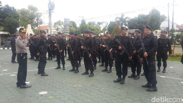 Banyuwangi Gelar Pilkades Serentak, Brimob Disiagakan