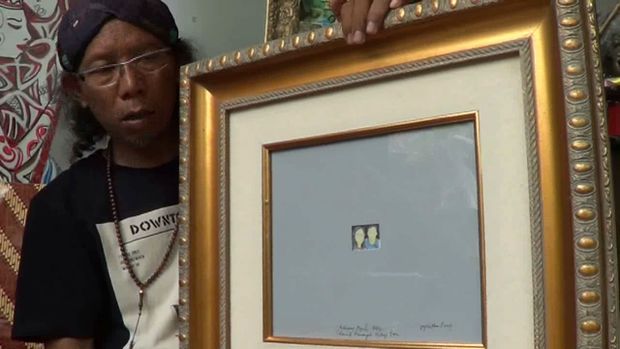 Lukisan yang jadi akan dikirim ke Kahiyang-Bobby.