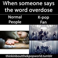 Overdose bagi orang normal adalah kelebihan dosis karena keracunan obat. Tapi, menurut pandangan K-Popers overdose adalah salah satu hits lagu yang dibawakan oleh boyband EXO. Foto: Istimewa