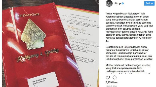Celoteh Fitri Tropica Batal Beri 'Saham Apple' untuk Kahiyang Ayu dan Bobby