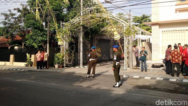  Begini Suasana di Kediaman Jokowi Jelang Prosesi Bleketepe Kahiyang
