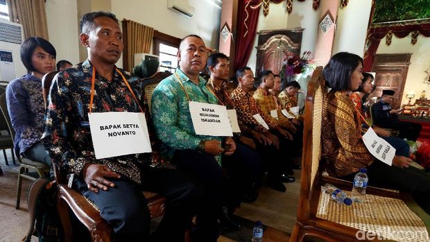 Kursi untuk Novanto disiapkan saat pernikahan Kahiyang