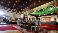 Gladi bersih akad nikah Kahiyang-Bobby digelar di gedung Graha Saba Buana, Solo, Selasa (07/11/2017).