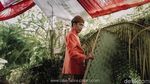 Potret Keluarga Jokowi di Siraman Kahiyang