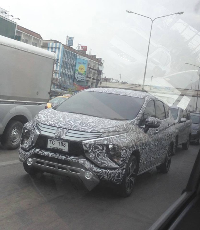 Mitsubishi Xpander Buatan Cikarang Sedang Dites di Thailand