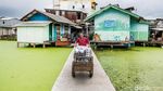 Begini Wajah Kampung Apung yang Ada di Ibukota