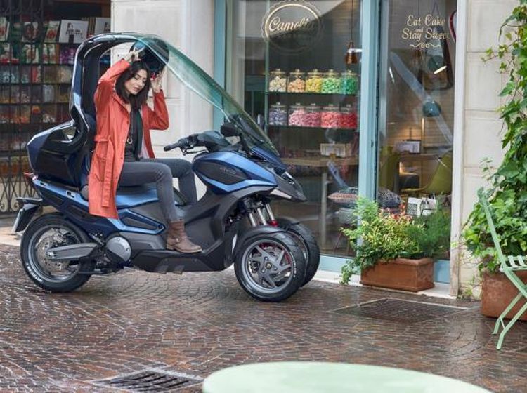 Ini Skuter Bongsor 3 Roda Kymco