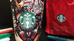 Intip Kreasi Keren Holiday Cup Starbucks yang Diwarnai Netizen