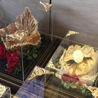 Konsep seserahan dibuat simpel namun elegan. Rose Arbor Seserahan yang diberikan tanggung jawab untuk mempercantik rangkaian seserahan dari Bobby untuk Kahiyang Ayu. Foto: Dok. Rose Arbor Seserahan