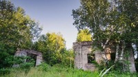 Tapi pada 14 Agustus 1945, seiring dengan penduduk Parry Sound merayakan kekalahan Jepang dan era akhir dari peperangan, pabrik amunisi secara misterius terbakar dan merembet ke bangunan lainnya. Kota ini pun kembali ditinggalkan (Sarah Hewitt/BBC)
